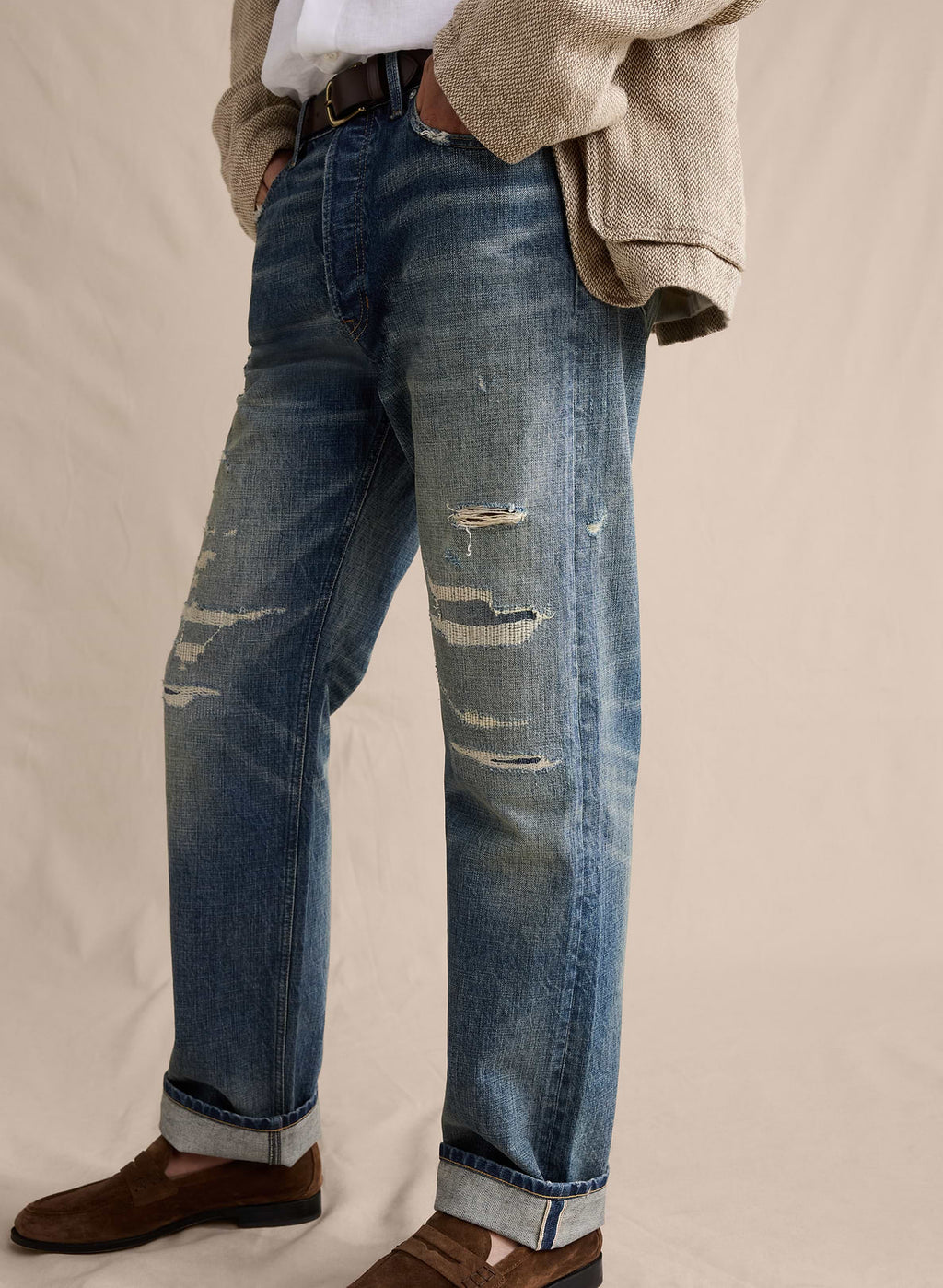 Straight Selvedge Jean - Vintage Medium