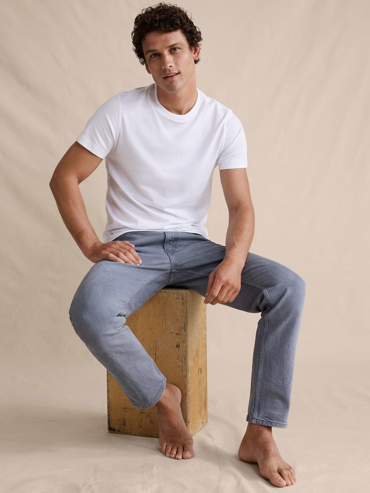 Slim Authentic Denim - Washed Denim