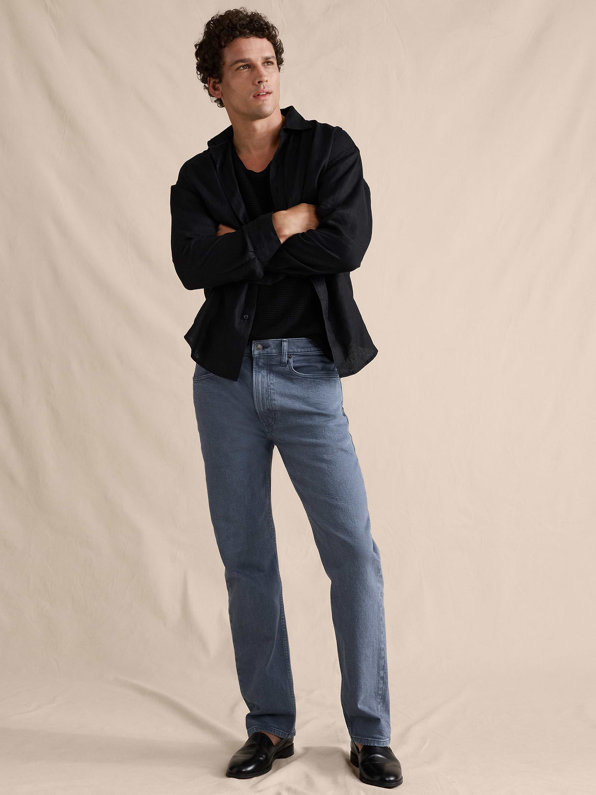 Straight Authentic Jean - Washed Denim