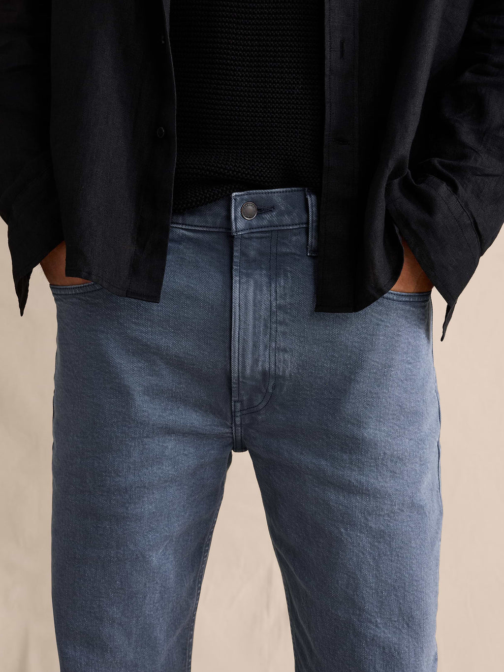 Straight Authentic Jean - Washed Denim