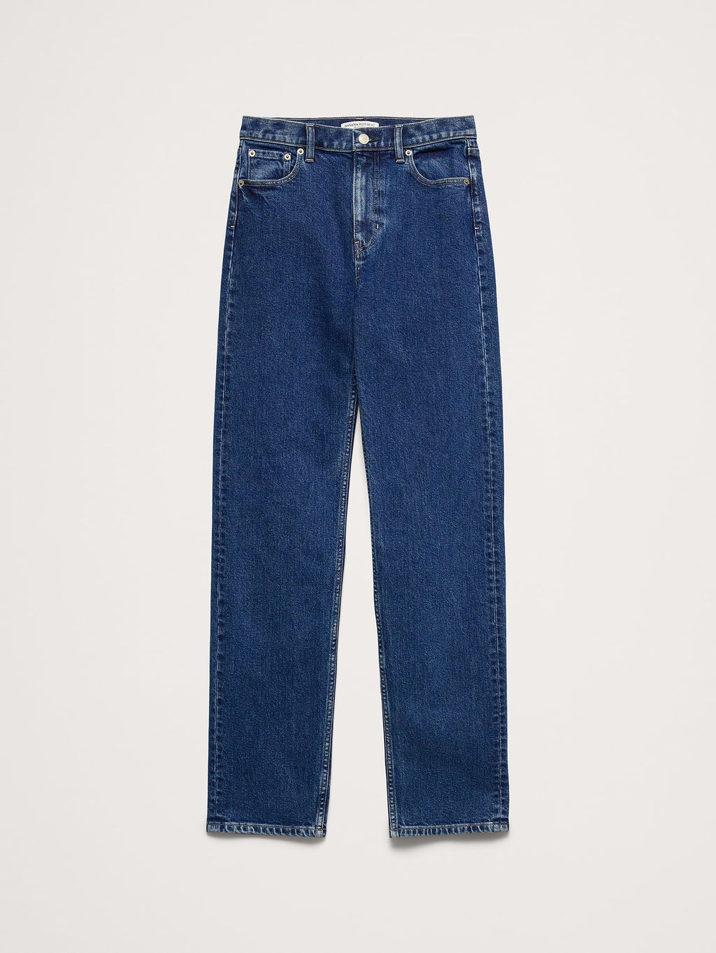 High-Rise 90S Straight Jean - Stone Wash
