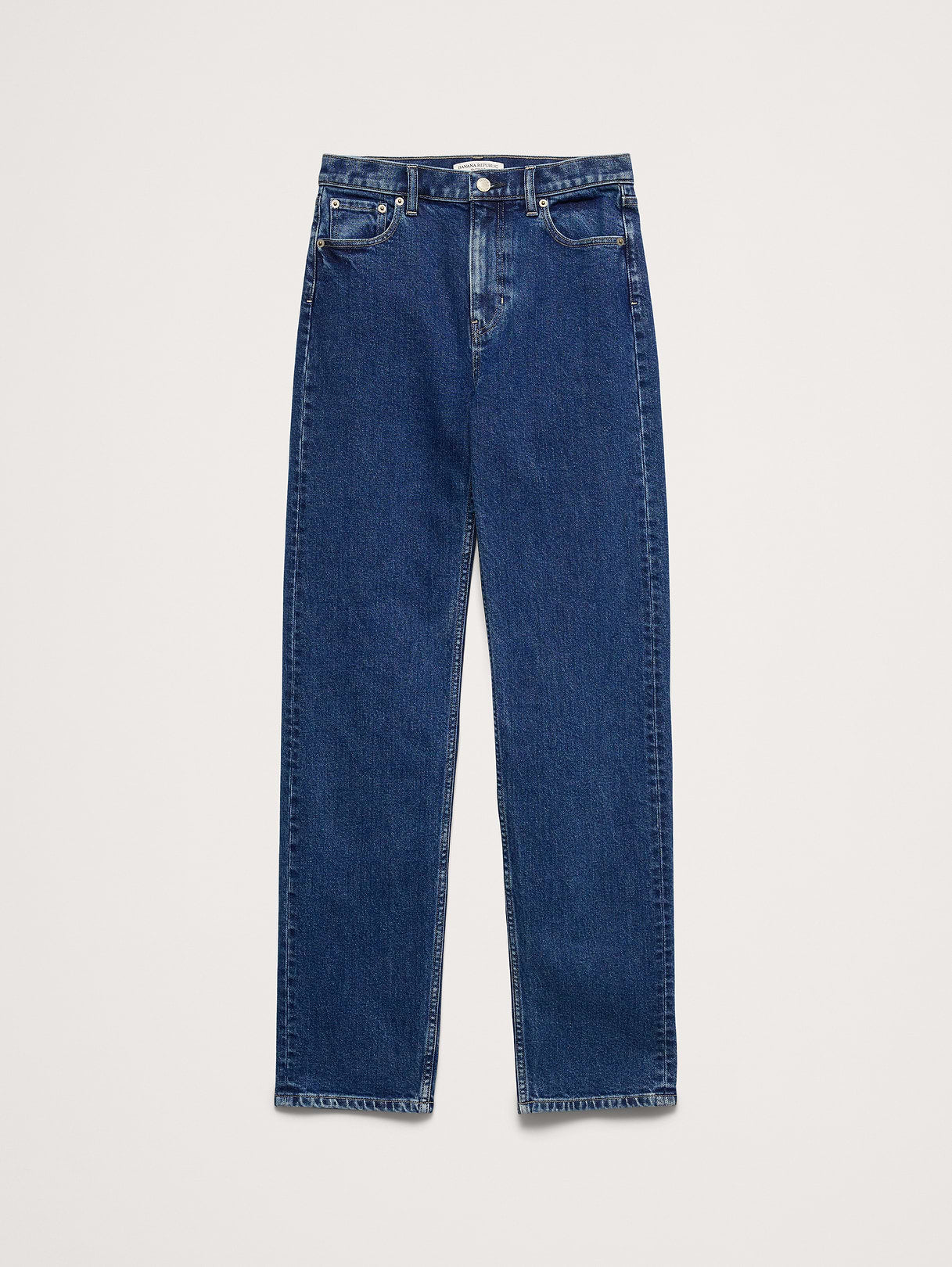 High-Rise 90S Straight Jean - Stone Wash