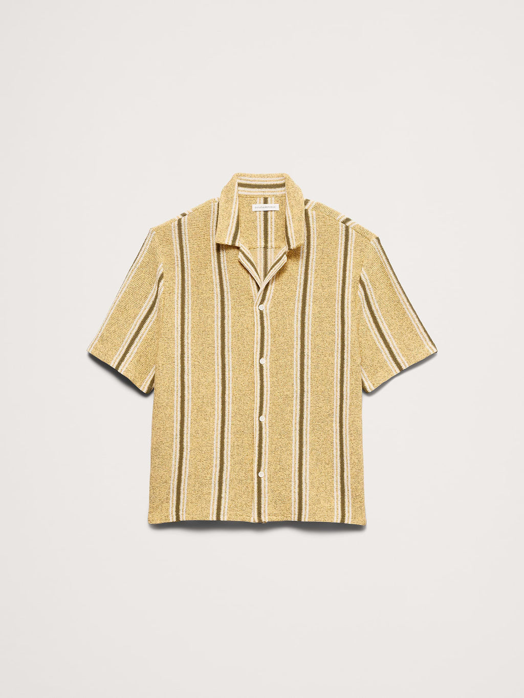 Relaxed-Fit Striped Resort Shirt - Morning Sunshine