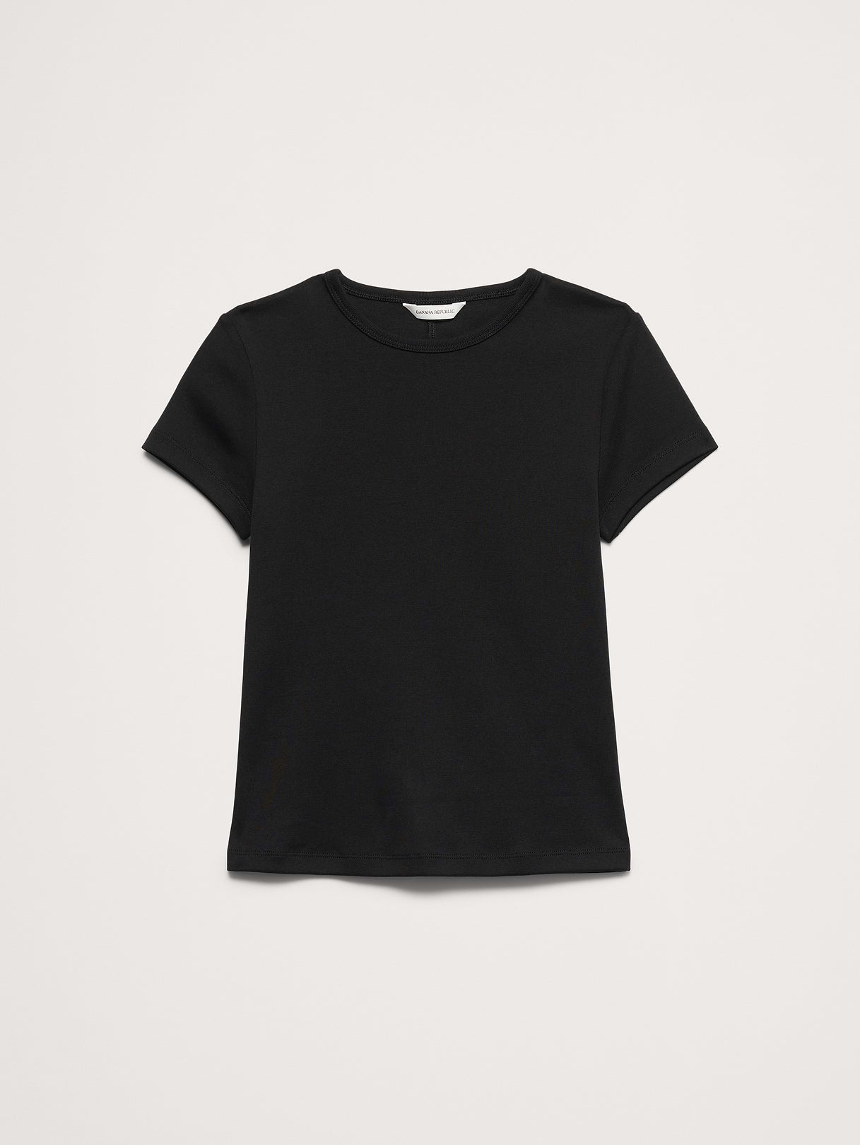 Minimalist Cotton Baby T-Shirt - Black