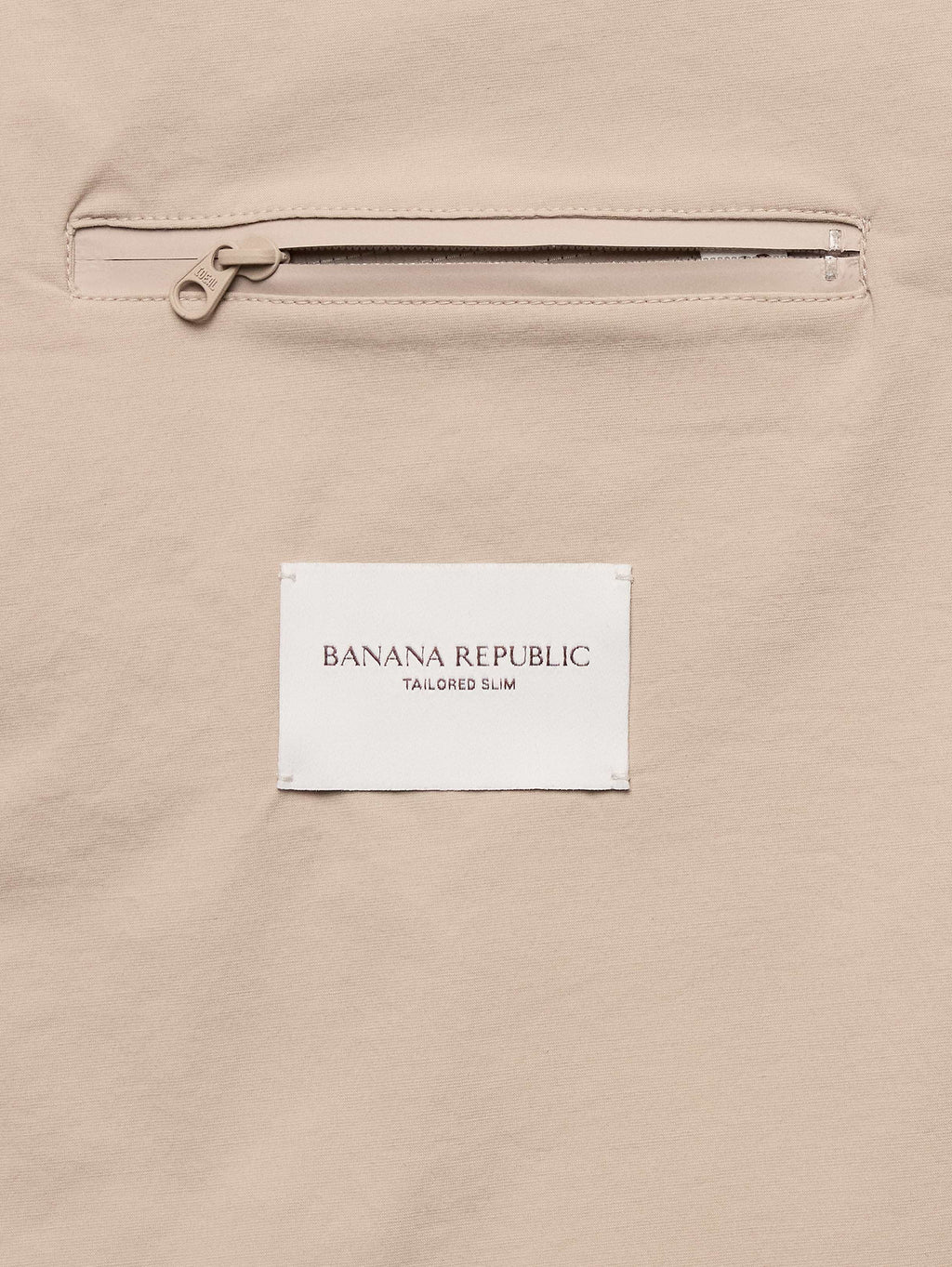 Tailored Slim-Fit Performance Suit Jacket - Stone Beige