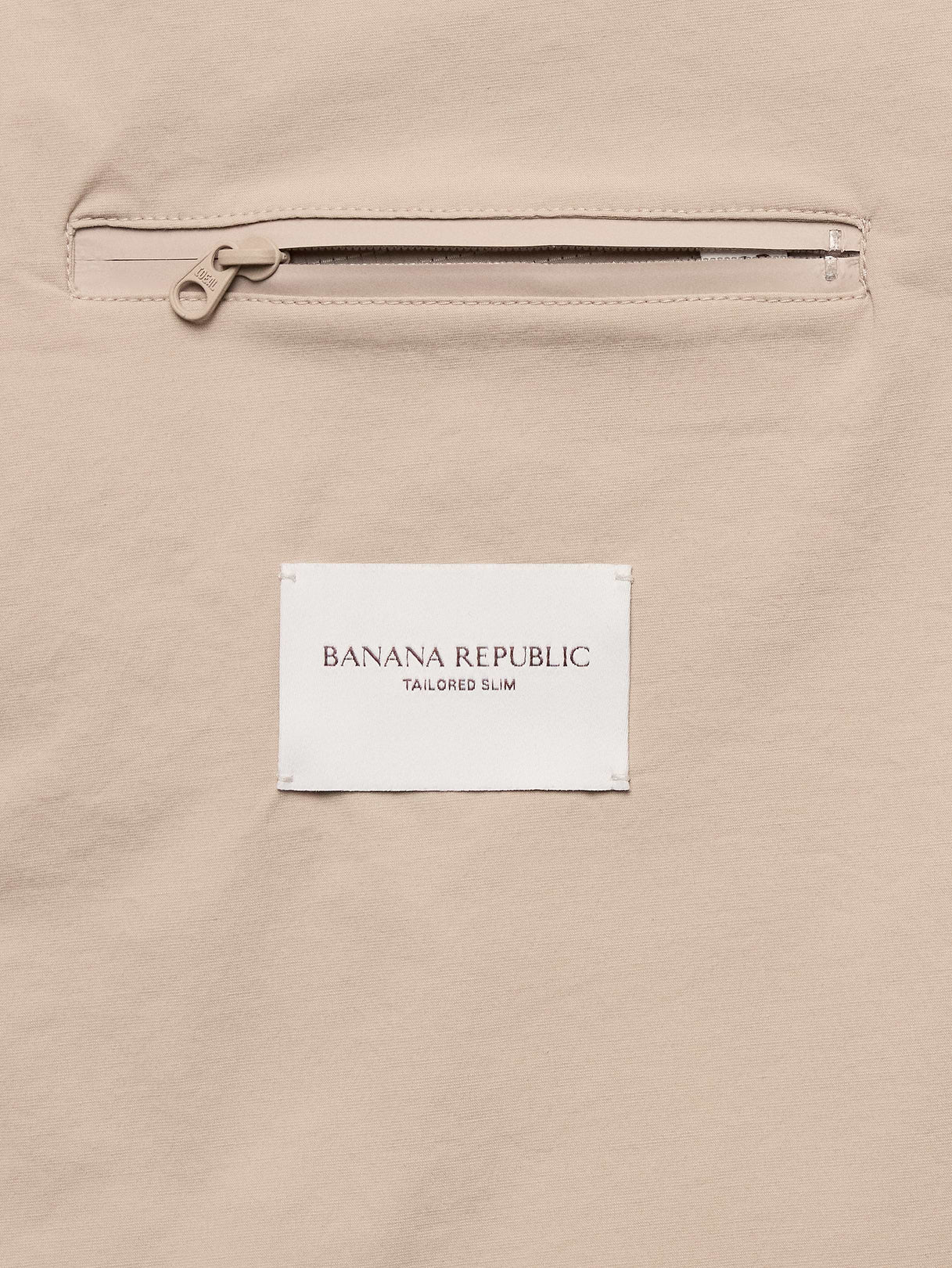 Tailored Slim-Fit Performance Suit Jacket - Stone Beige
