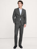 Signature Italian Rustico Suit Jacket - Charcoal Gray