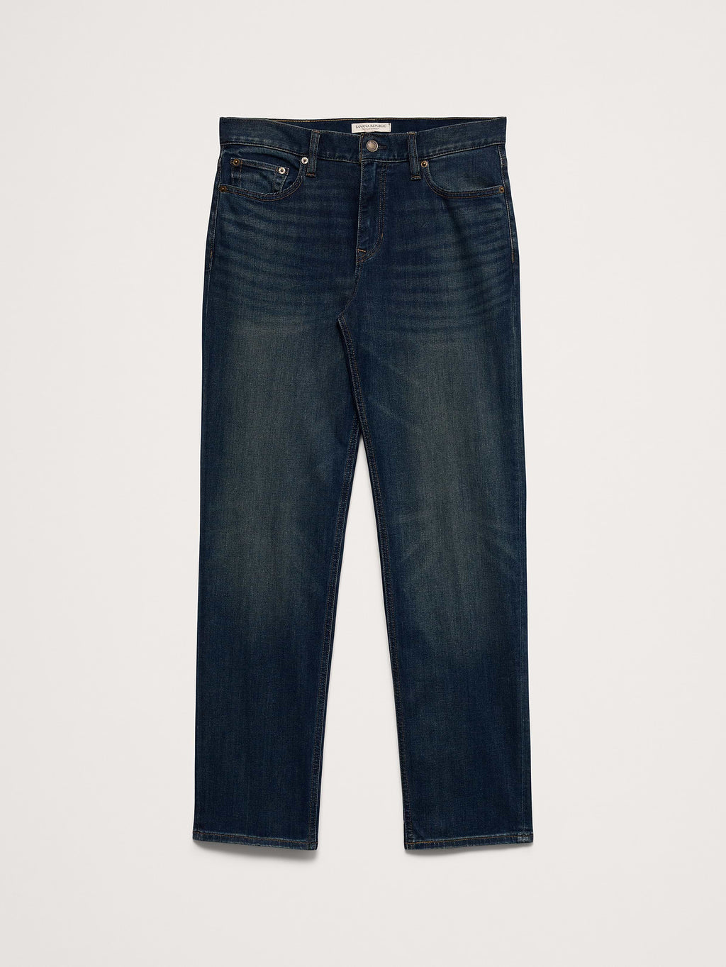 Straight Luxe Traveler Jean - Dusty Blue