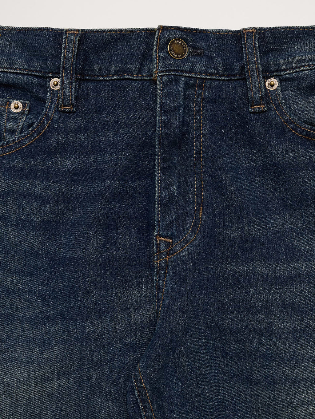 Straight Luxe Traveler Jean - Dusty Blue