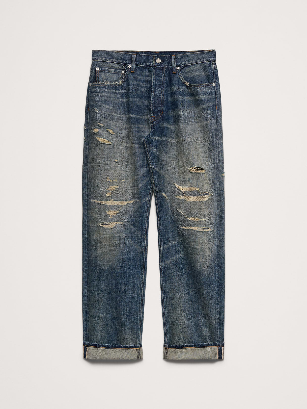 Straight Selvedge Jean - Vintage Medium