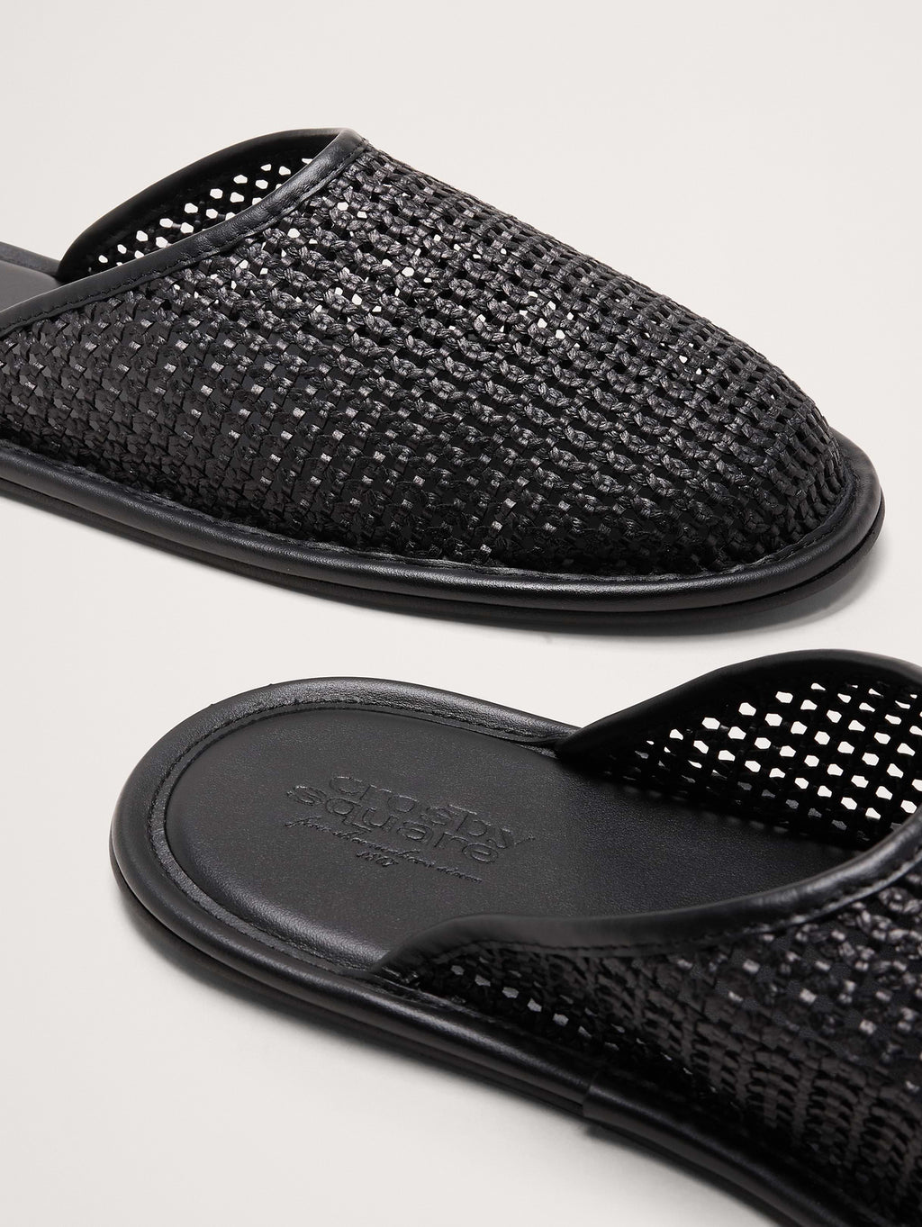 Woven Slide - Black