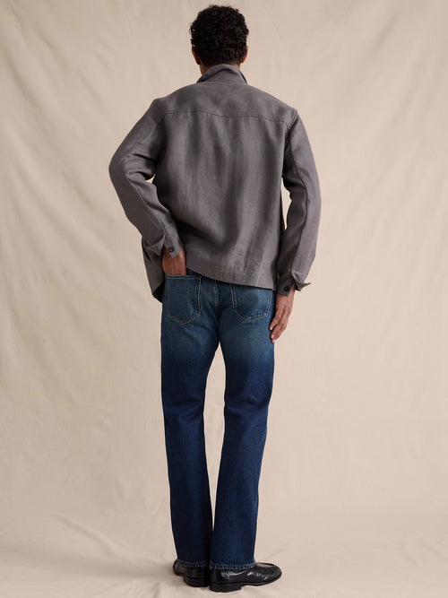 Classic Bootcut Jean in 100% Cotton - Medium Wash