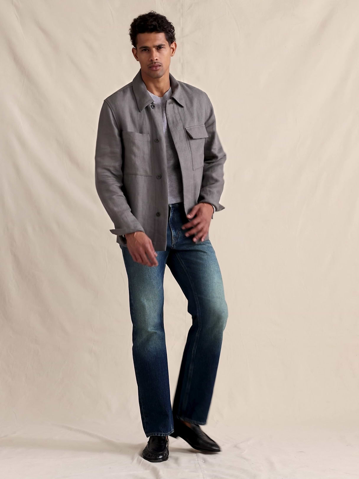 Classic Bootcut Jean in 100% Cotton - Medium Wash