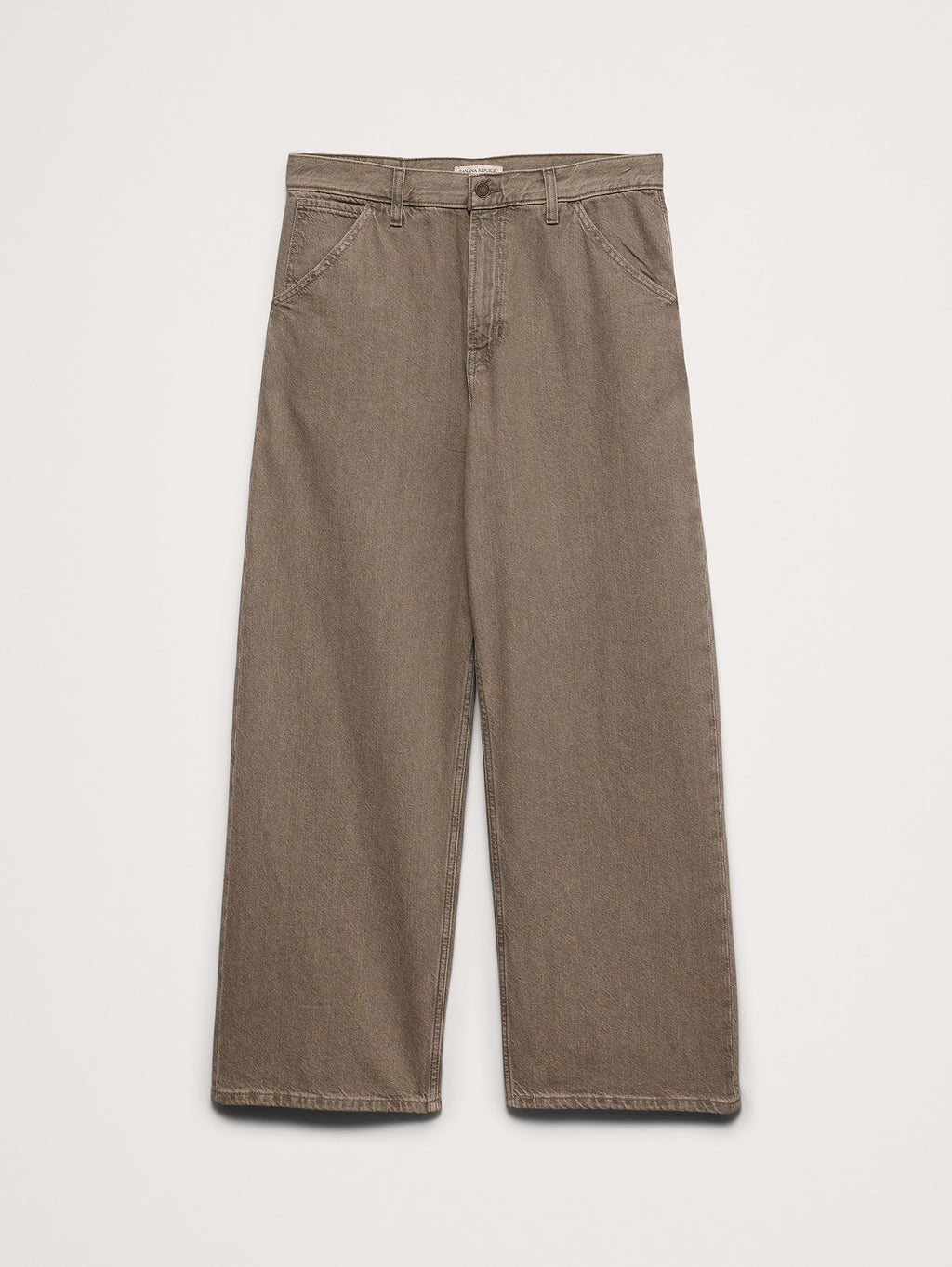 Loose Lightweight Jean - Slate Gray-Green