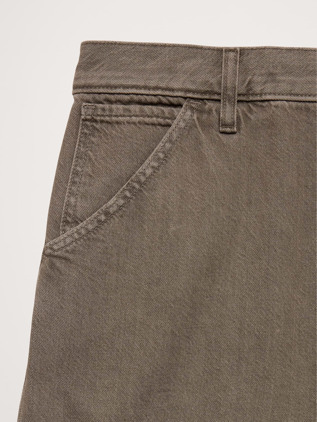 Loose Lightweight Jean - Slate Gray-Green