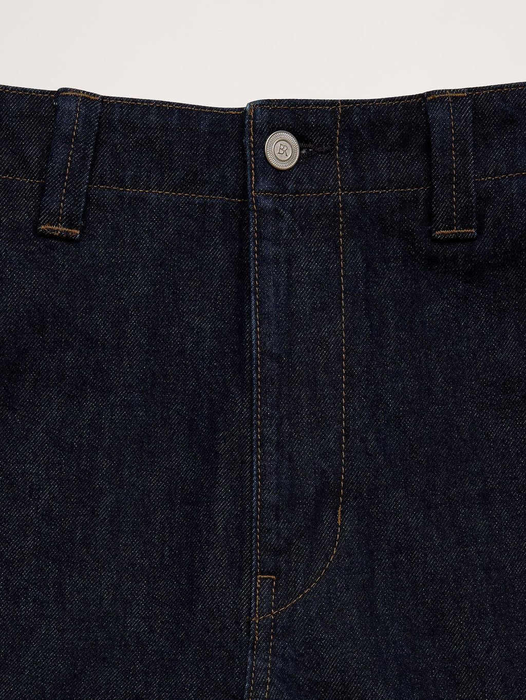 Loose Twisted Seam Jean - Rinse Dark Wash