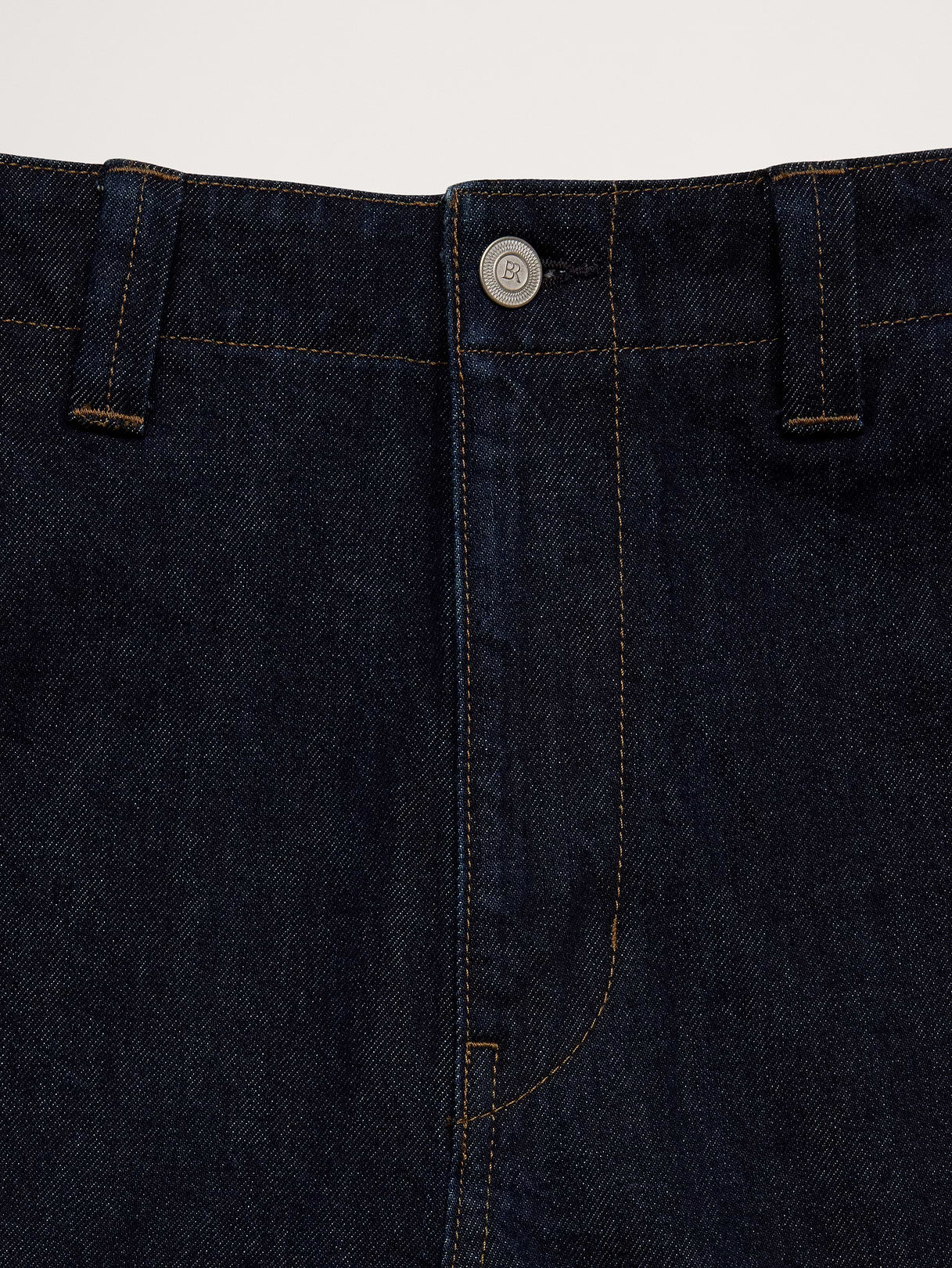 Loose Twisted Seam Jean - Rinse Dark Wash