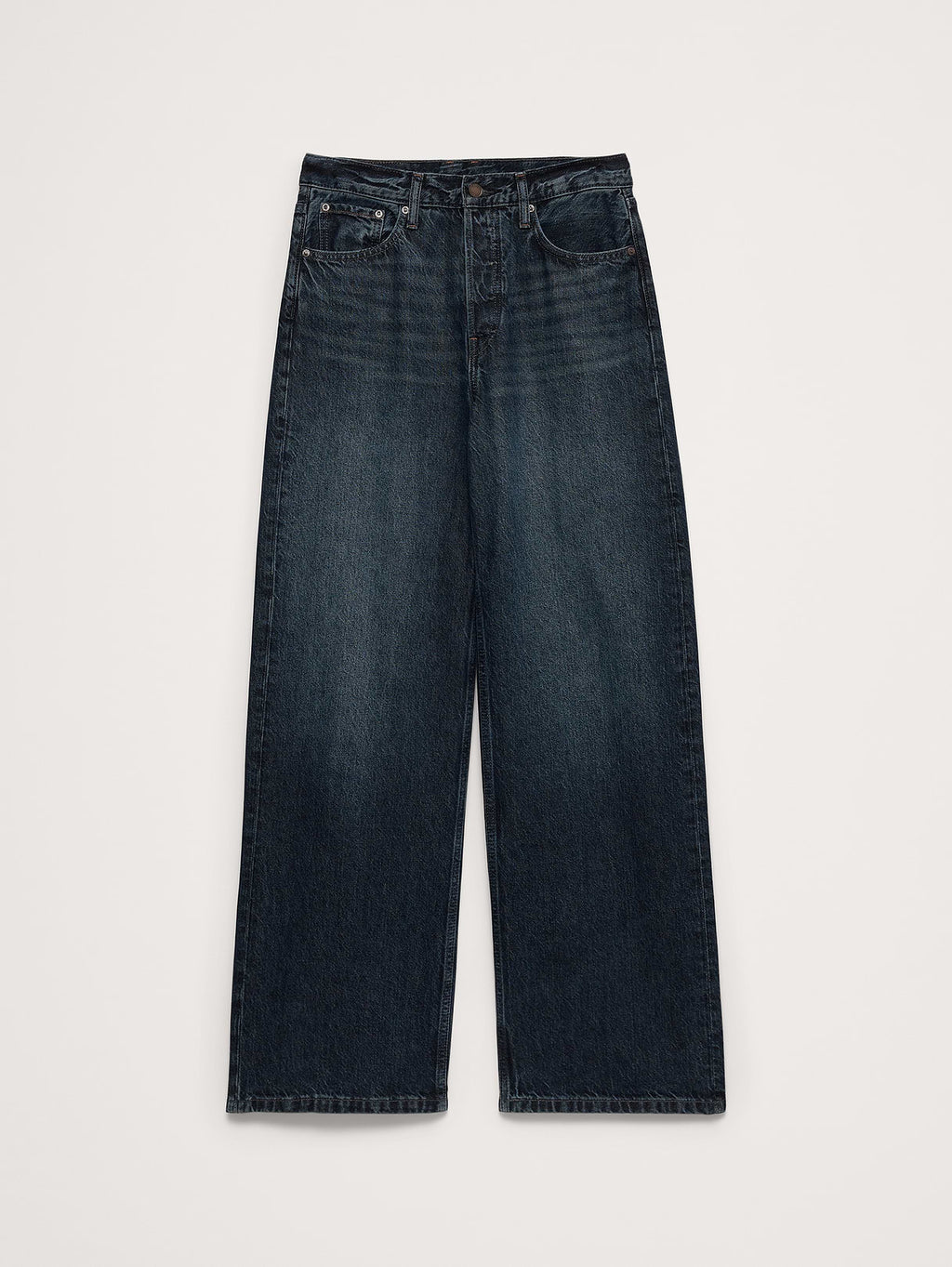 Mid-Rise Baggy-Straight Lightweight Jean - Medium Wash