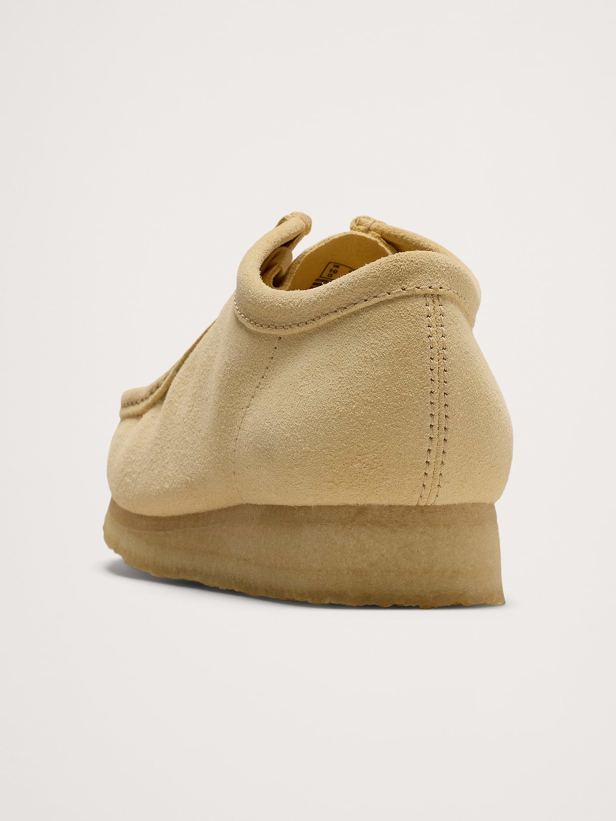 Suede Wallabee Shoe by Clark's Originals - Pale Yellow
