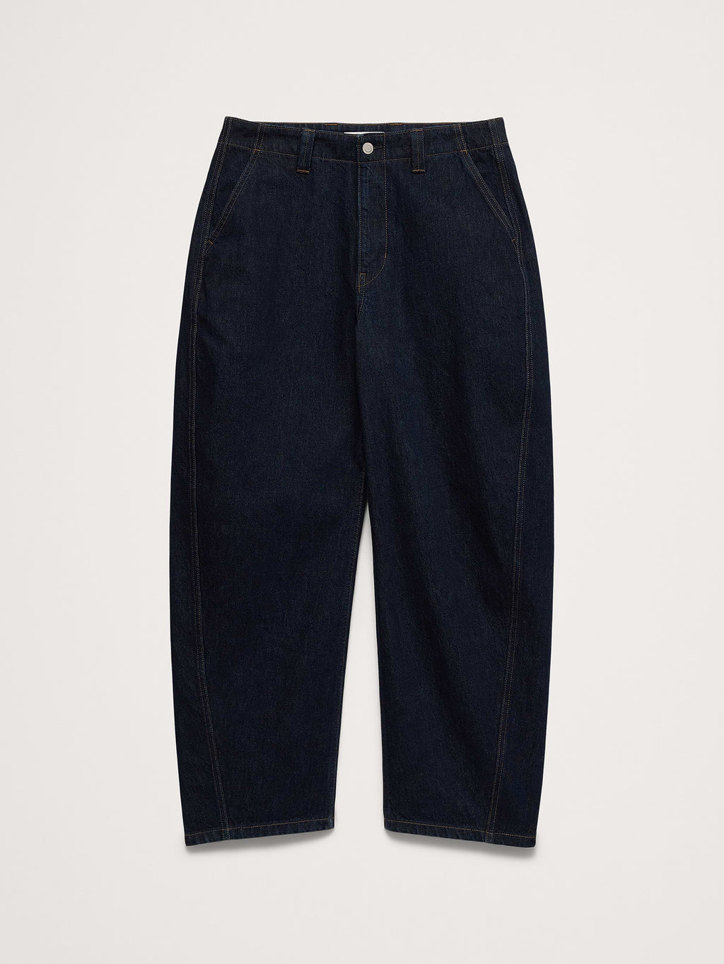 Loose Twisted Seam Jean - Rinse Dark Wash