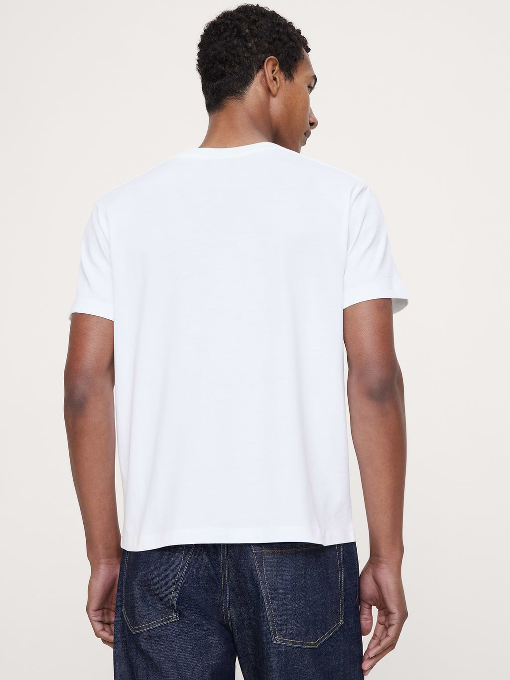 Heavyweight Cotton Crew-Neck T-Shirt - White