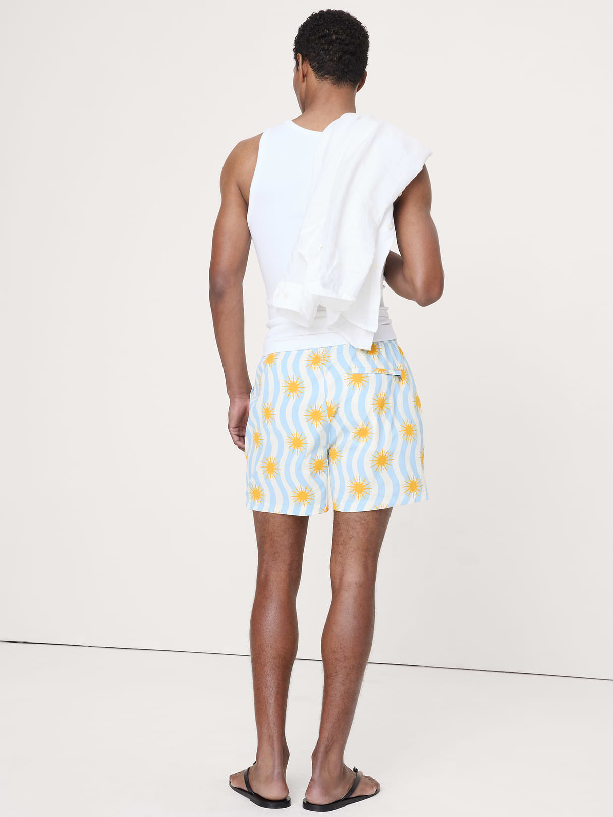 Charles 5" Swim Trunk by Onia - Blue Sunrise