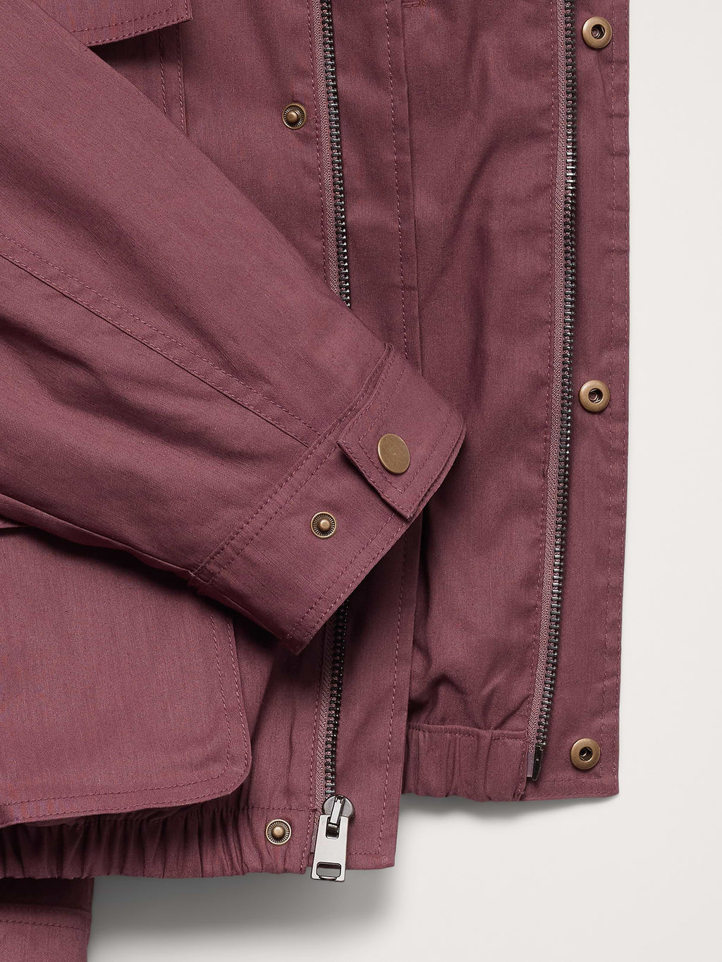 Hooded Field Jacket - Balsamic Burgundy