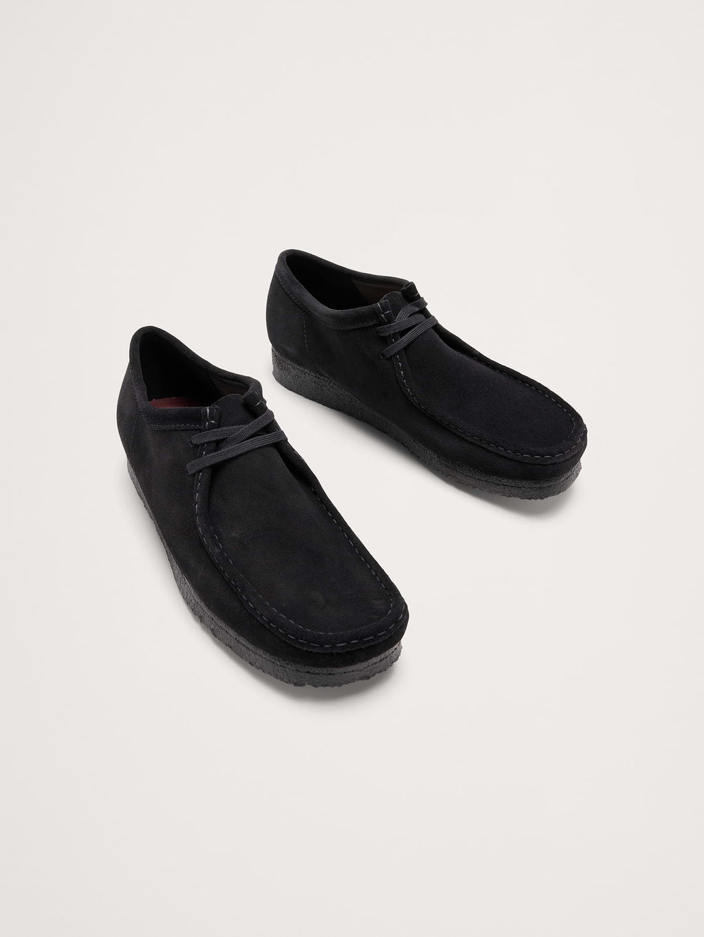Suede Wallabee Shoe by Clark's Originals - Black