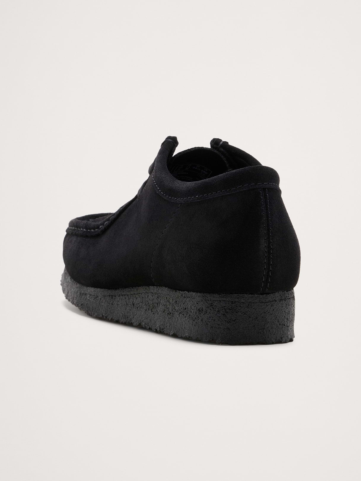 Suede Wallabee Shoe by Clark's Originals - Black