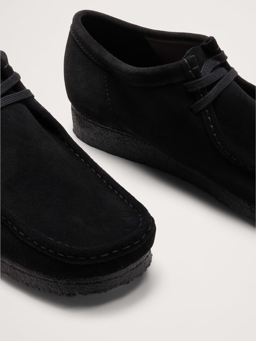 Suede Wallabee Shoe by Clark's Originals - Black