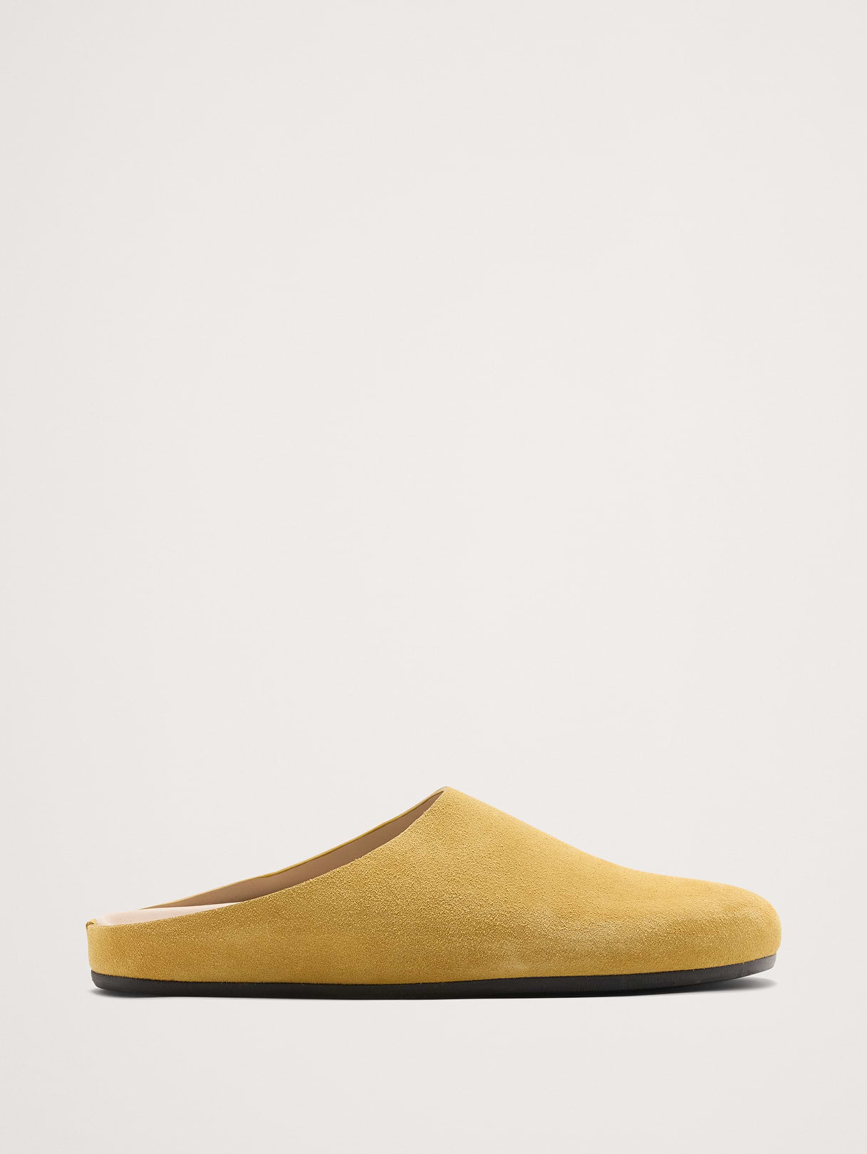 Leather Essential Clog - Butter Yellow