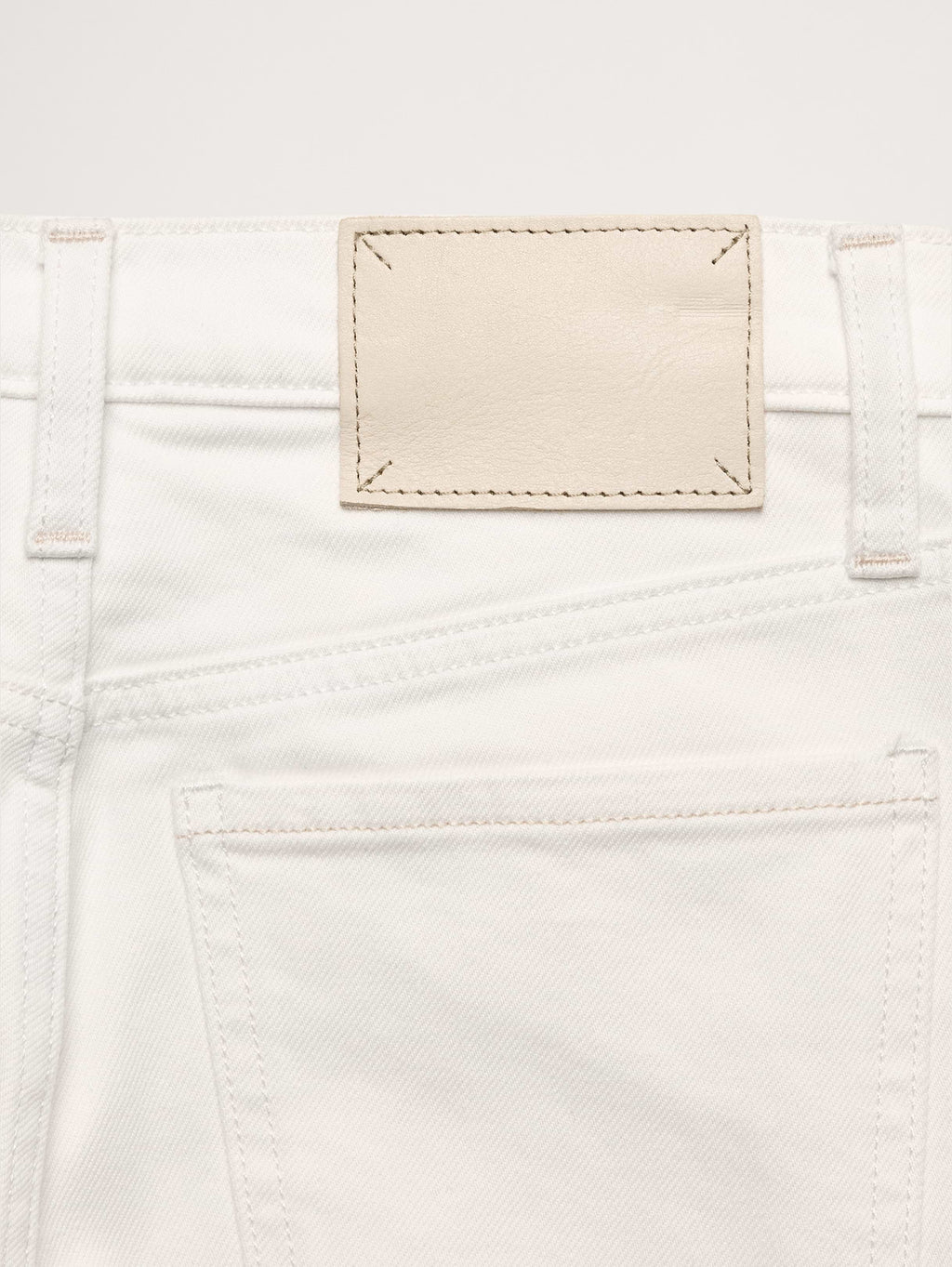 The Icon Classic Wide-Leg Jean - White