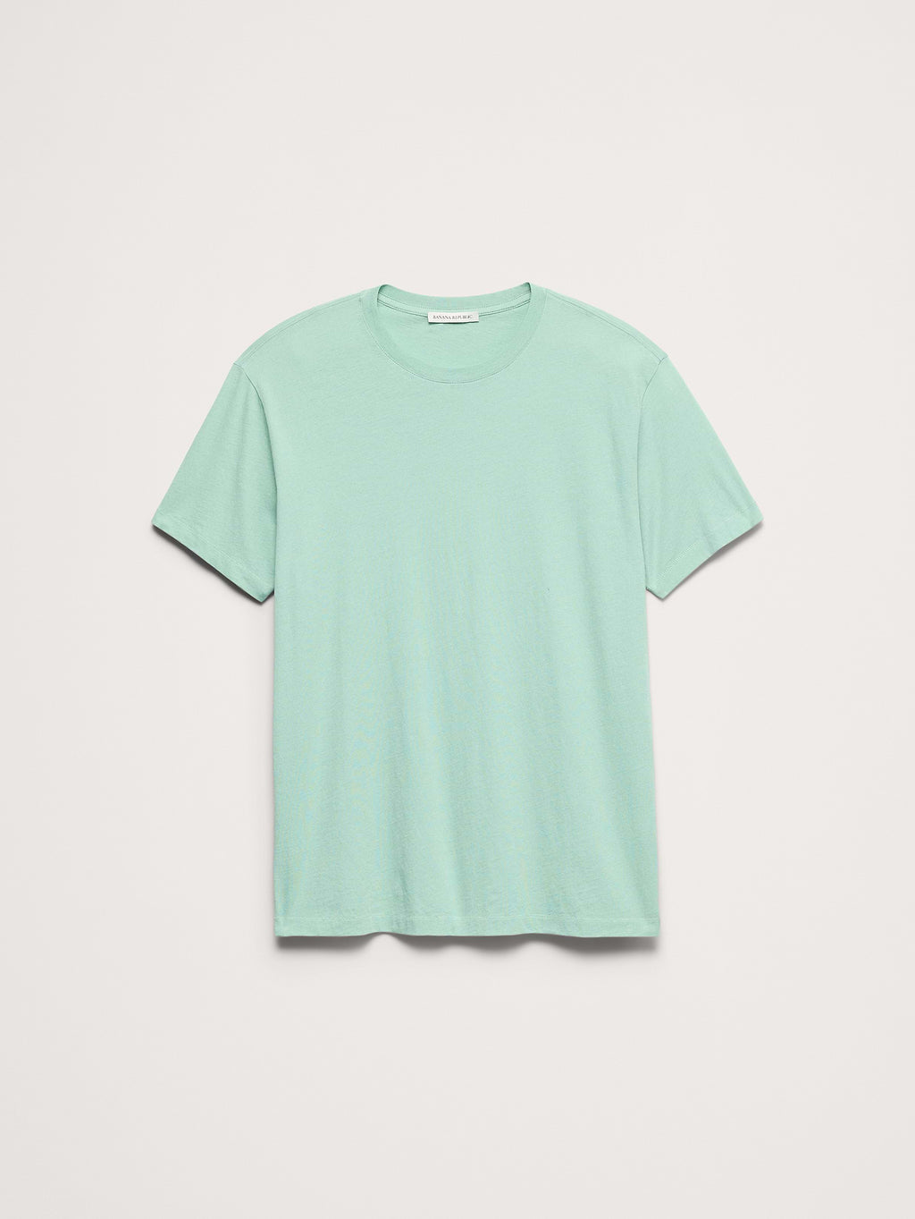 Lightweight Cotton Crew-Neck T-Shirt - Serene Sage Green