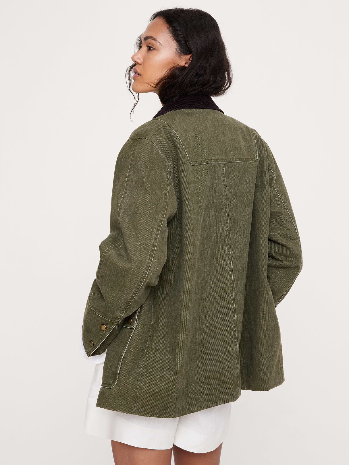 Barn Coat - Dark Olive Green