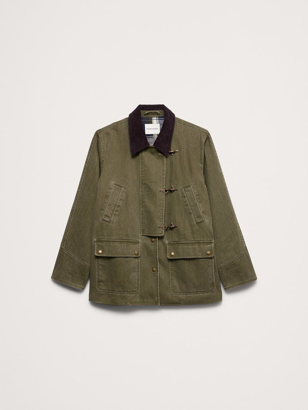 Barn Coat - Dark Olive Green