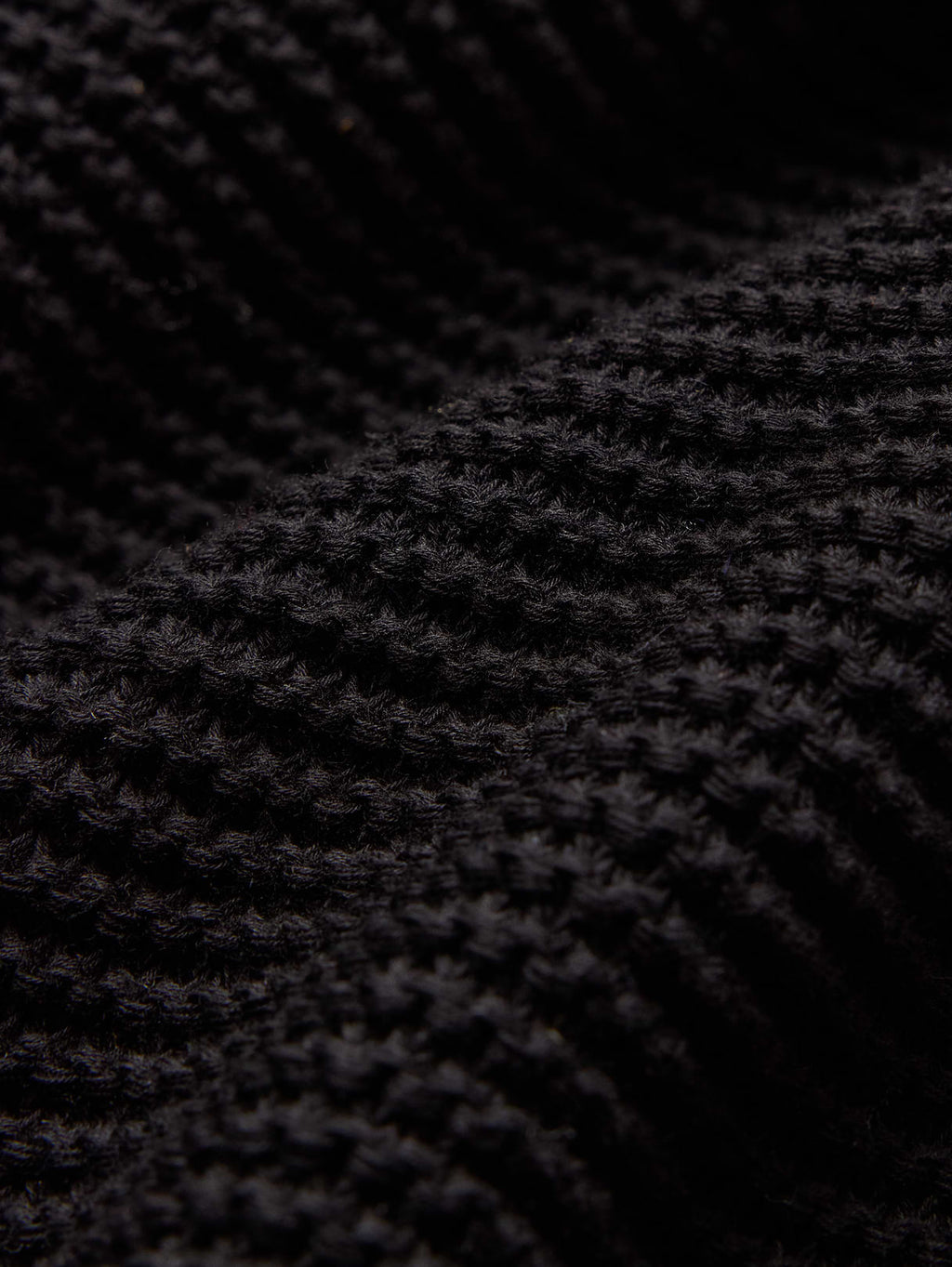 Cotton Sweater Tank - Black