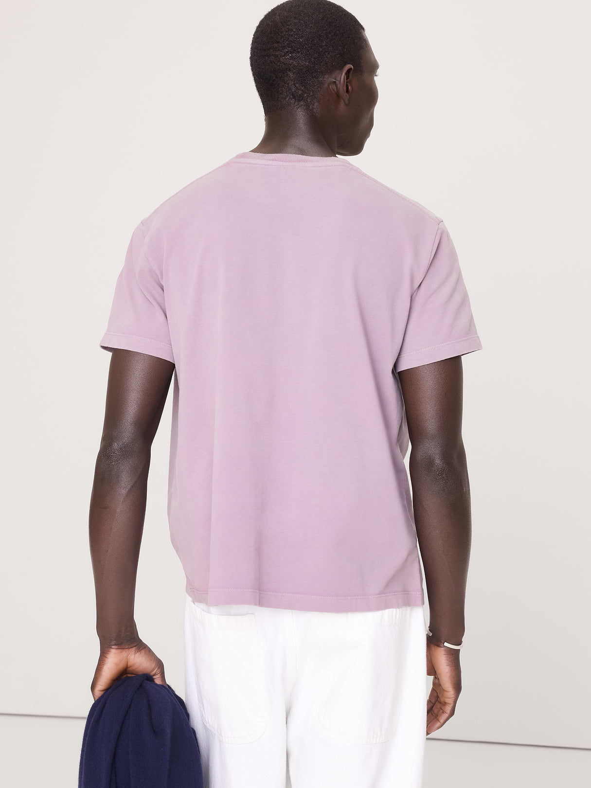 Heavyweight Cotton Crew-Neck T-Shirt - Arctic Dusk Purple