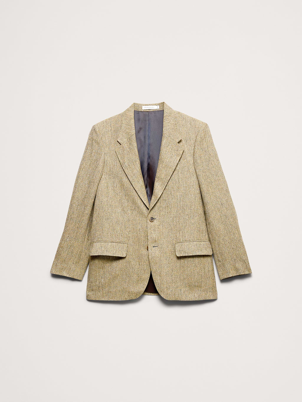 Relaxed Italian Linen Suit Jacket - Multi