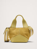 Mini Zip Tote - Yellow Suede