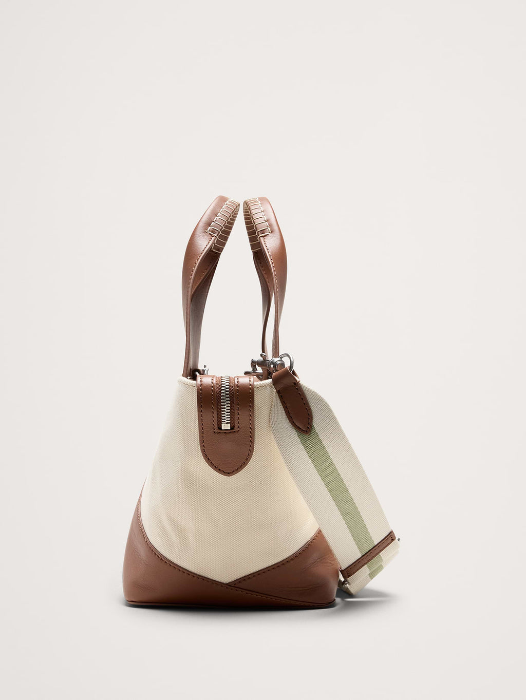 Mini Zip Tote - Cotton Canvas