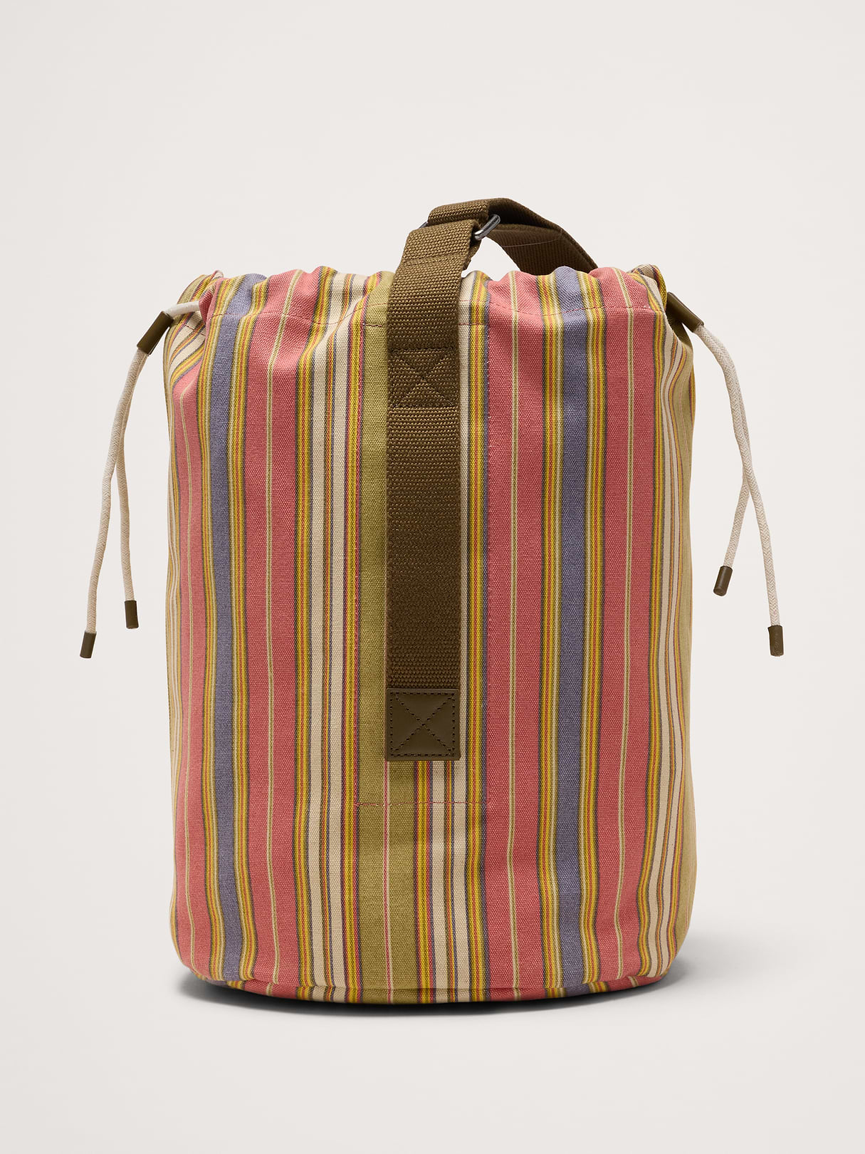 Cotton Canvas Crossbody Bag - Multi