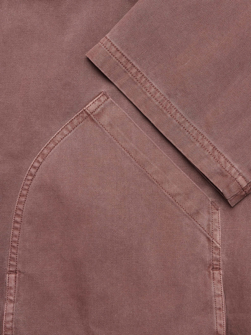 Washed Cotton Chore Jacket - Brownstone Mauve