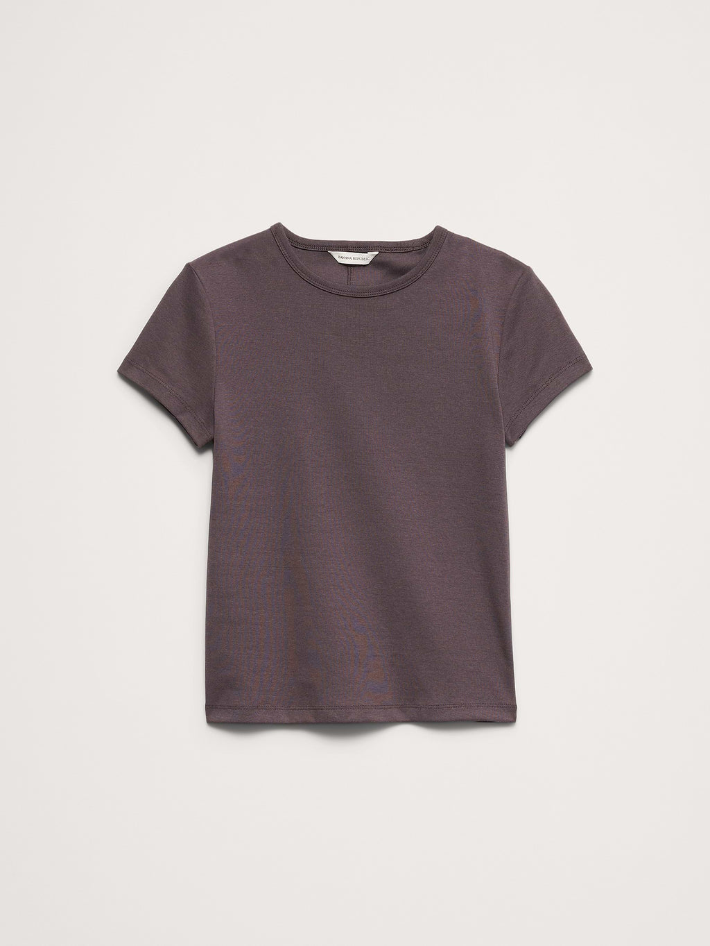 Minimalist Cotton Baby T-Shirt - Warm Charcoal Gray