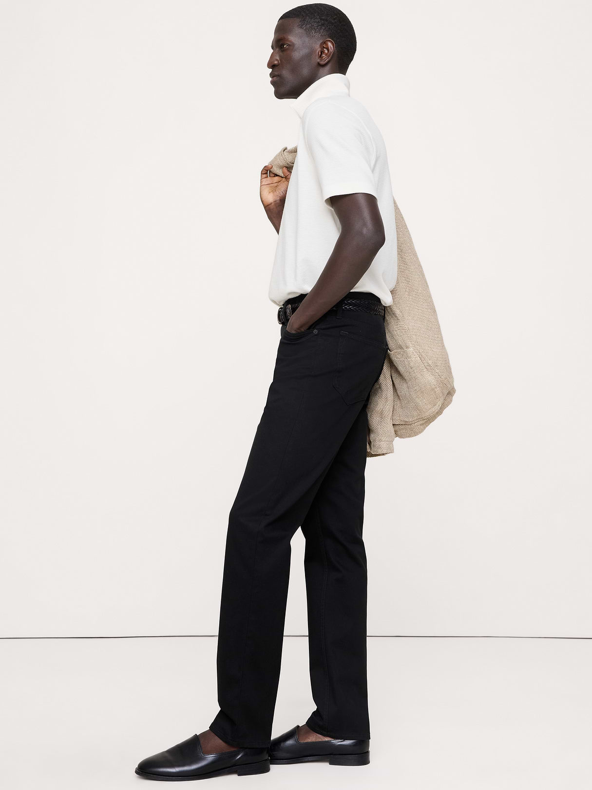 Slim Traveler Pant - Black