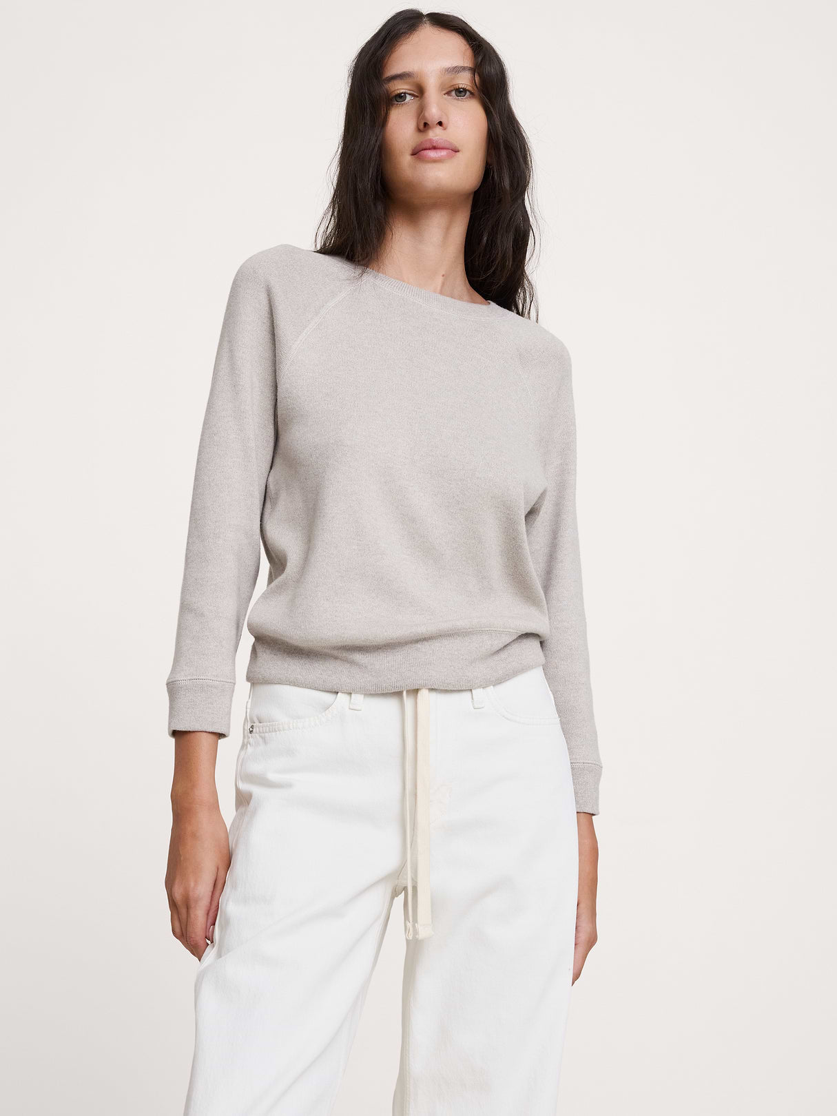 Garment Dye Sweatshirt - Heather Gray