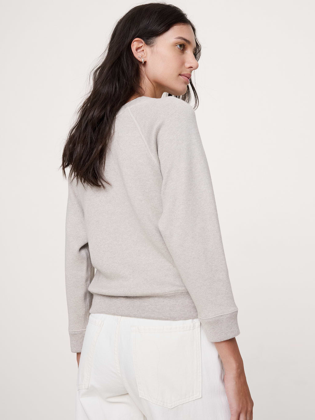 Garment Dye Sweatshirt - Heather Gray