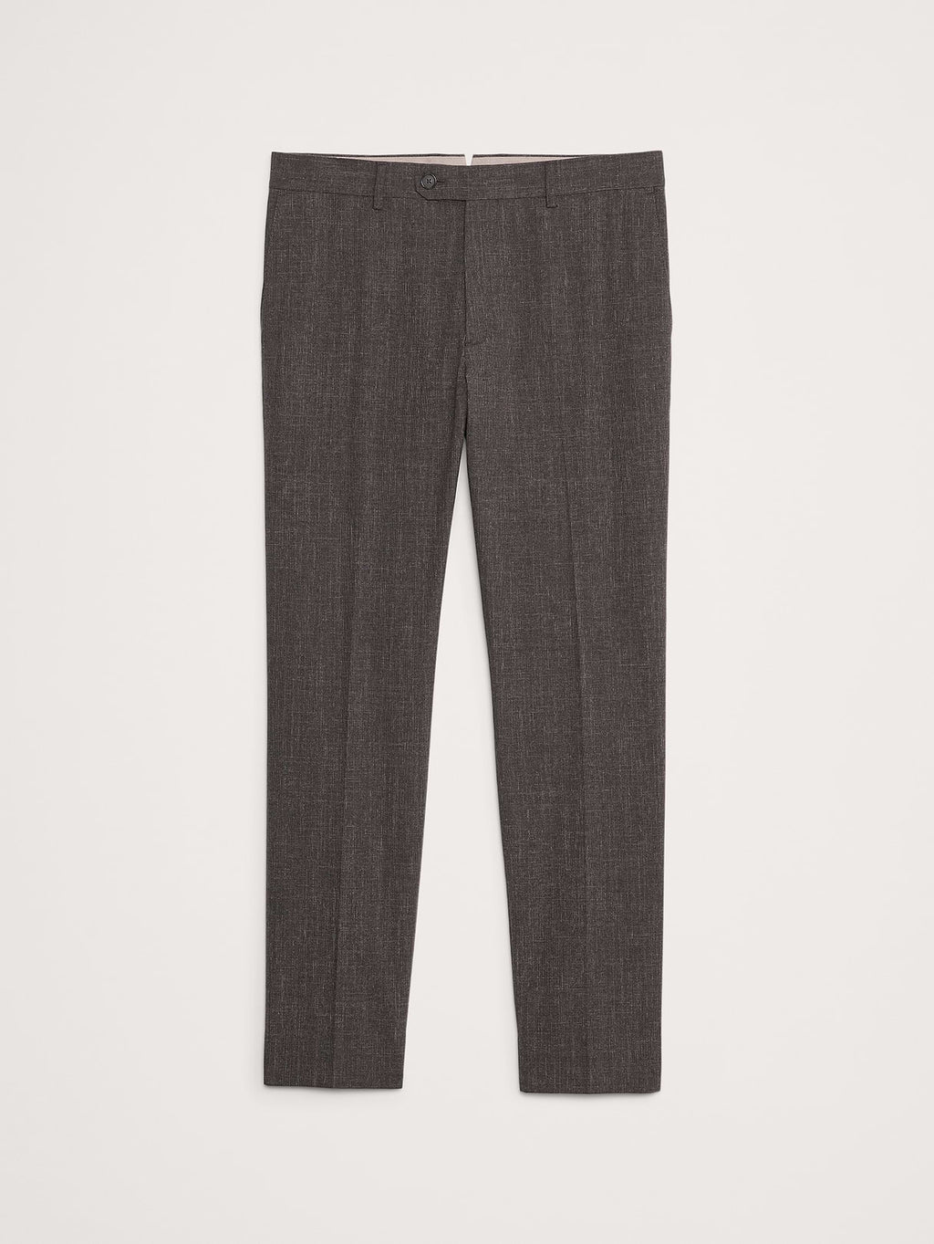 Slim Wrinkle-Resistant Dress Pant - Brown