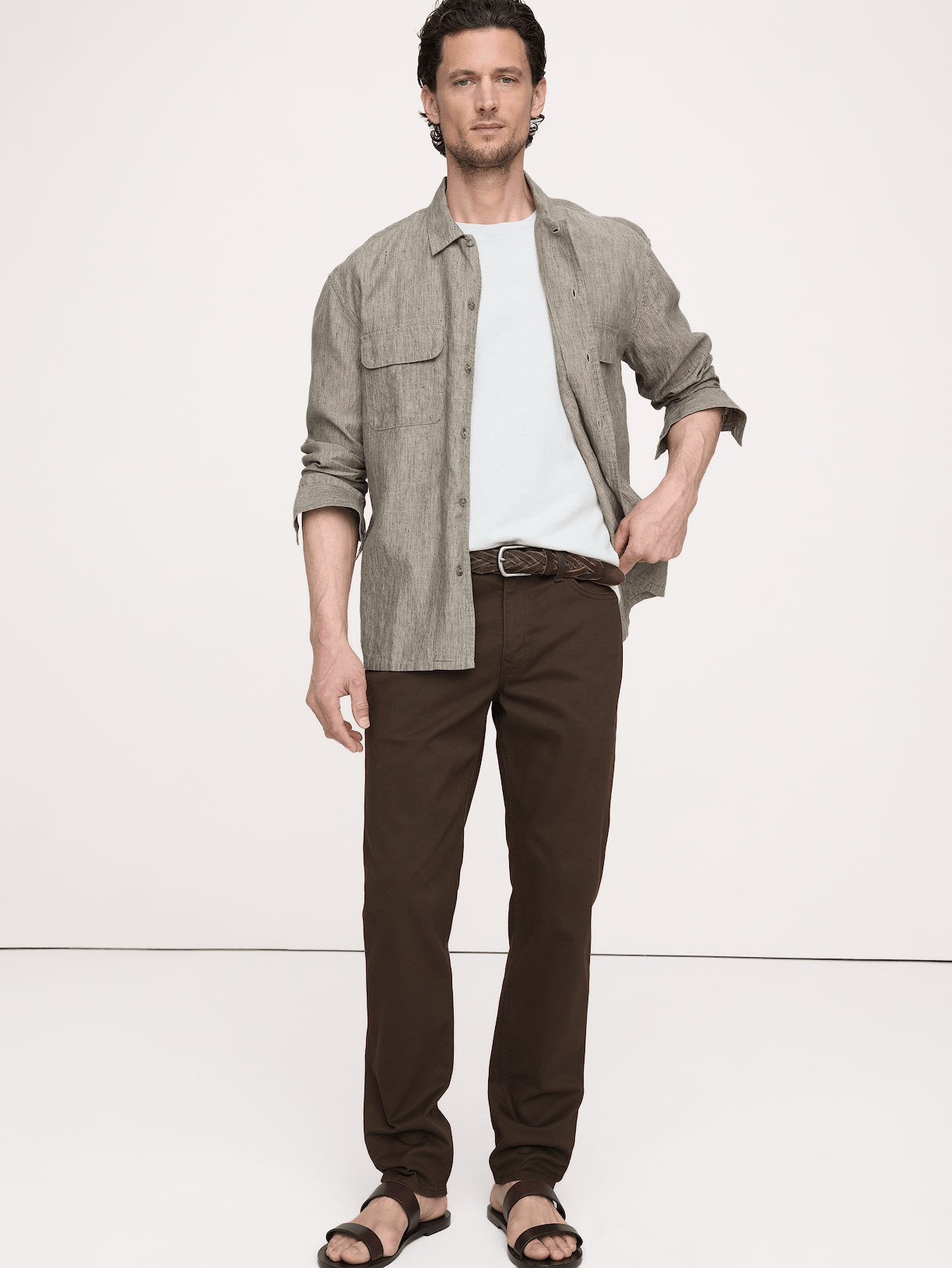 Athletic Traveler Pant - Brown