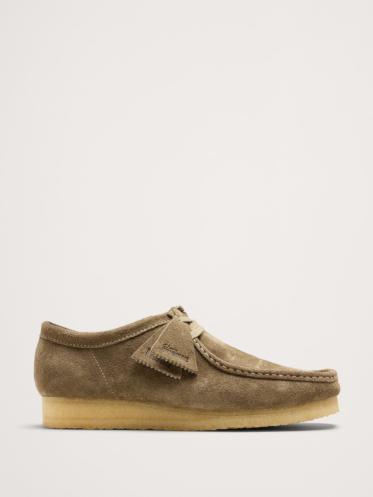 Suede Wallabee Shoe by Clark's Originals - Smoke Gray