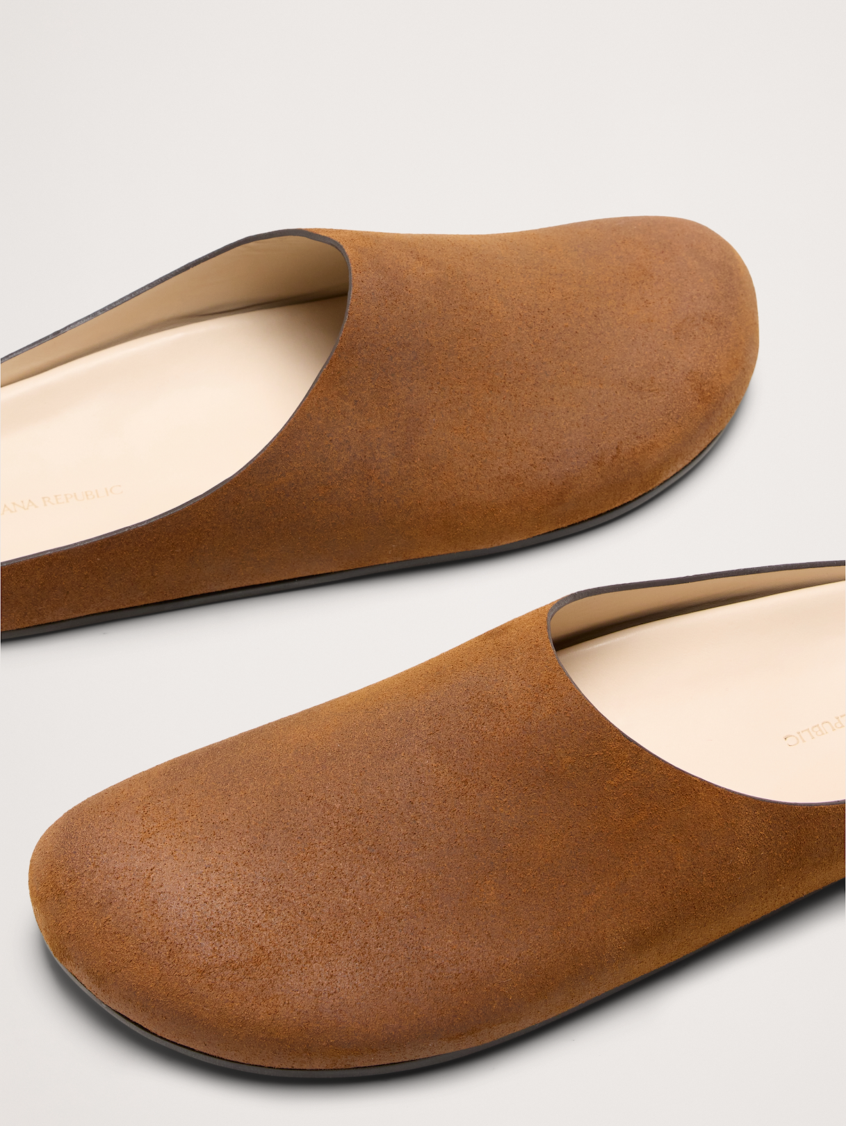 Leather Clog - Nubuck Leather